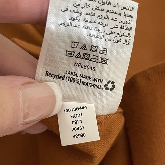 Club Room MOOSE PRINT Button Down Shirt Men’s M Toasted Umber Long Sleeve NEW - Picture 9 of 10